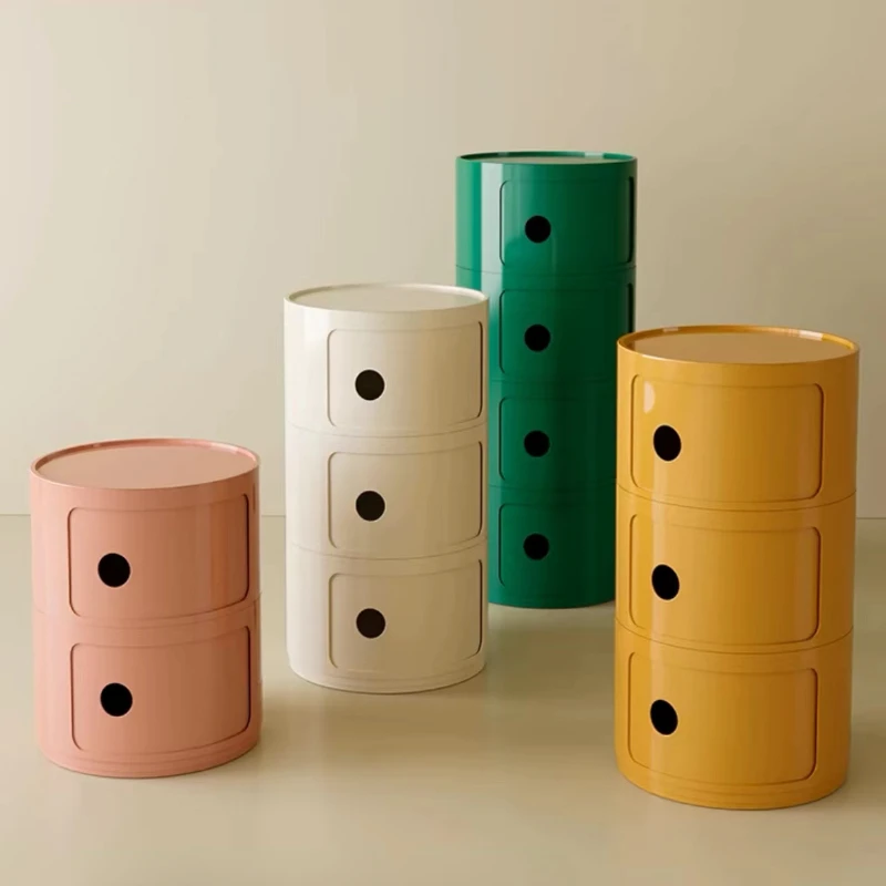Round Multi-layer Bedside Table Simple Modern Creative Plastic Storage Cabinet Small Side Cabinet Living Room Storage Cabinet
Round Multi-layer Bedside Table Simple Modern Creative Plastic Storage Cabinet Small Side Cabinet Living Room Storage Cabinet