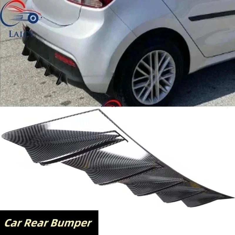 LAICY For K-ia Rio Sedan/ Hatchback Car Rear Diffuser Shark Fins Bumper Splitter Chin Spoiler Lip Black Shunt Rear Bumper Lip
LAICY For K-ia Rio Sedan/ Hatchback Car Rear Diffuser Shark Fins Bumper Splitter Chin Spoiler Lip Black Shunt Rear Bumper Lip
