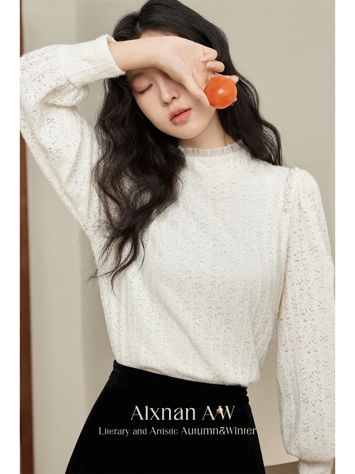 Ele Women's irt Inner Wear Slim Fit Top French Sle Long Sve Loose Fit Pure Color Autumn Winter New Arrival
Ele Women's irt Inner Wear Slim Fit Top French Sle Long Sve Loose Fit Pure Color Autumn Winter New Arrival