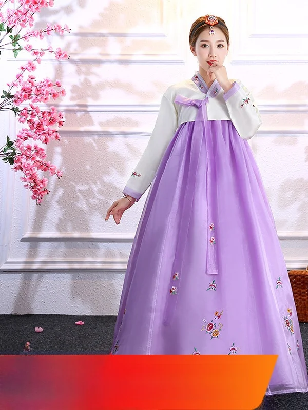 Korean Traditional Costume Women's Dance Performance Suit Ethnic Chosun Dynasty Modified Tang Suit Style Group Performance
Korean Traditional Costume Women's Dance Performance Suit Ethnic Chosun Dynasty Modified Tang Suit Style Group Performance