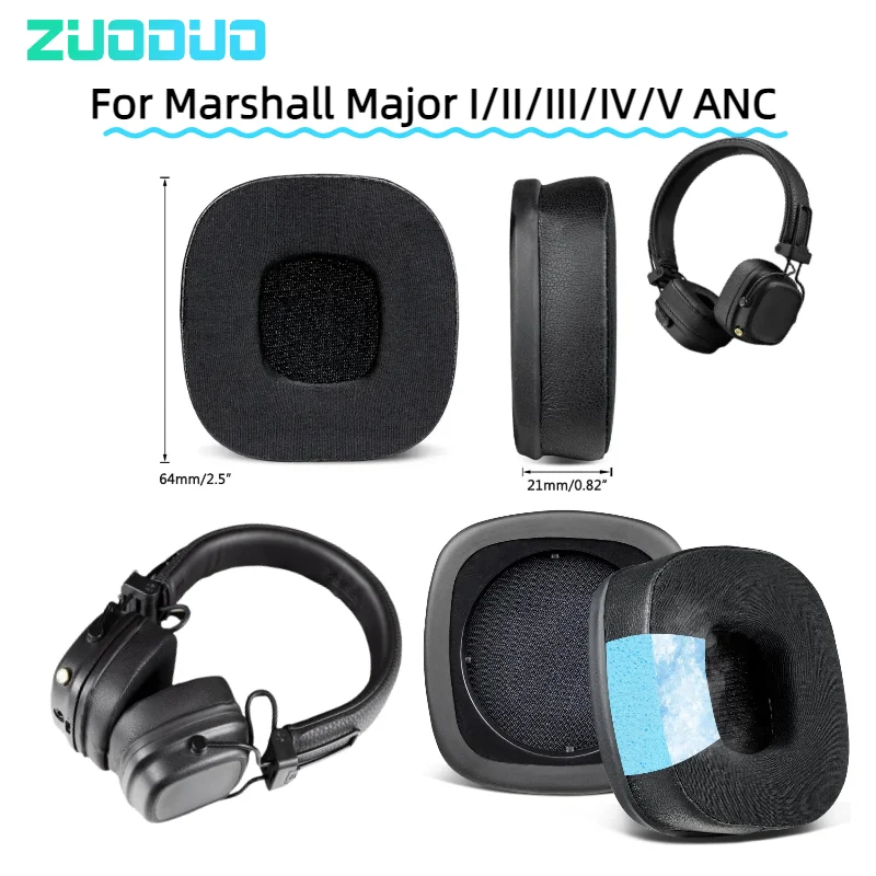 ZUODUO Cooling Gel Football mesh memory sponge Ear Pads for Marshall Major I/II/III/IV/V ANC Headphones, Ear Pads Cushions
ZUODUO Cooling Gel Football mesh memory sponge Ear Pads for Marshall Major I/II/III/IV/V ANC Headphones, Ear Pads Cushions