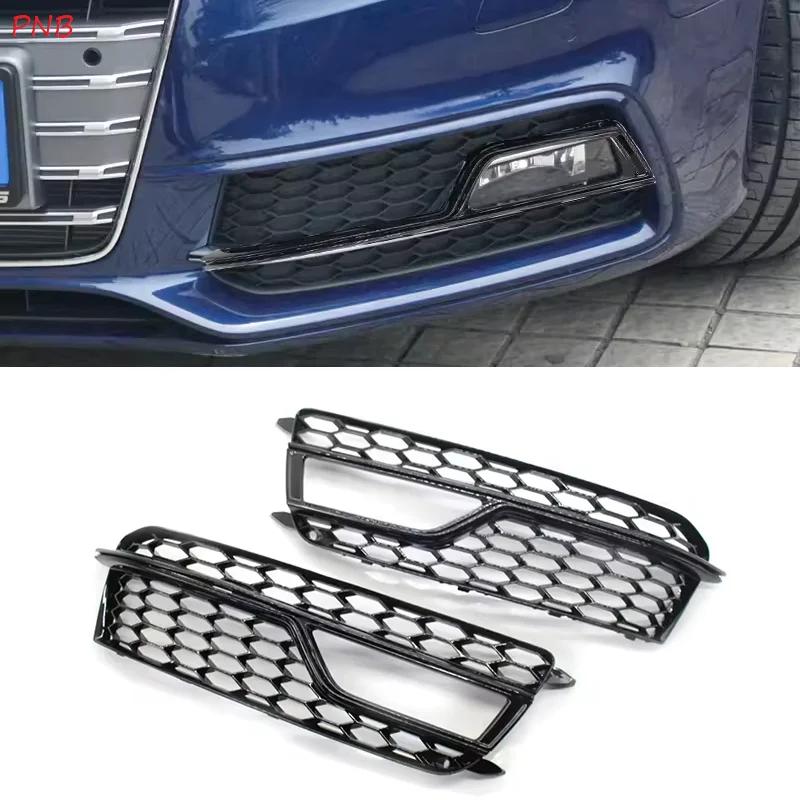 ABS Glossy Black Fog Light Grille Frame Car Fog Honeycomb Mesh Grille for audis A5 S-Line 2012 2013 2014 2015 2016
ABS Glossy Black Fog Light Grille Frame Car Fog Honeycomb Mesh Grille for audis A5 S-Line 2012 2013 2014 2015 2016