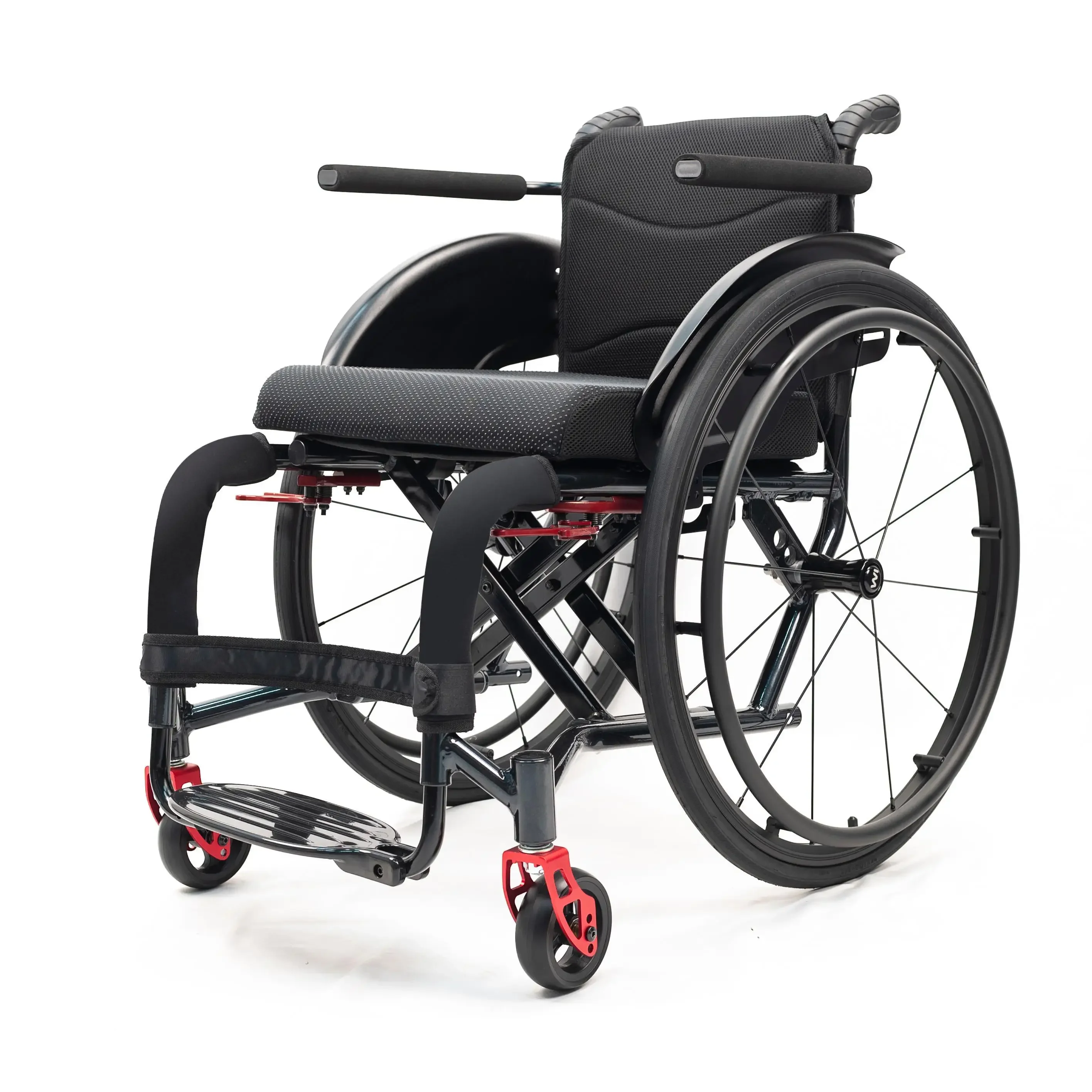 Manual Wheelchair with Armrests Aluminum Alloy 11KG with Anti Tipping Device
Manual Wheelchair with Armrests Aluminum Alloy 11KG with Anti Tipping Device