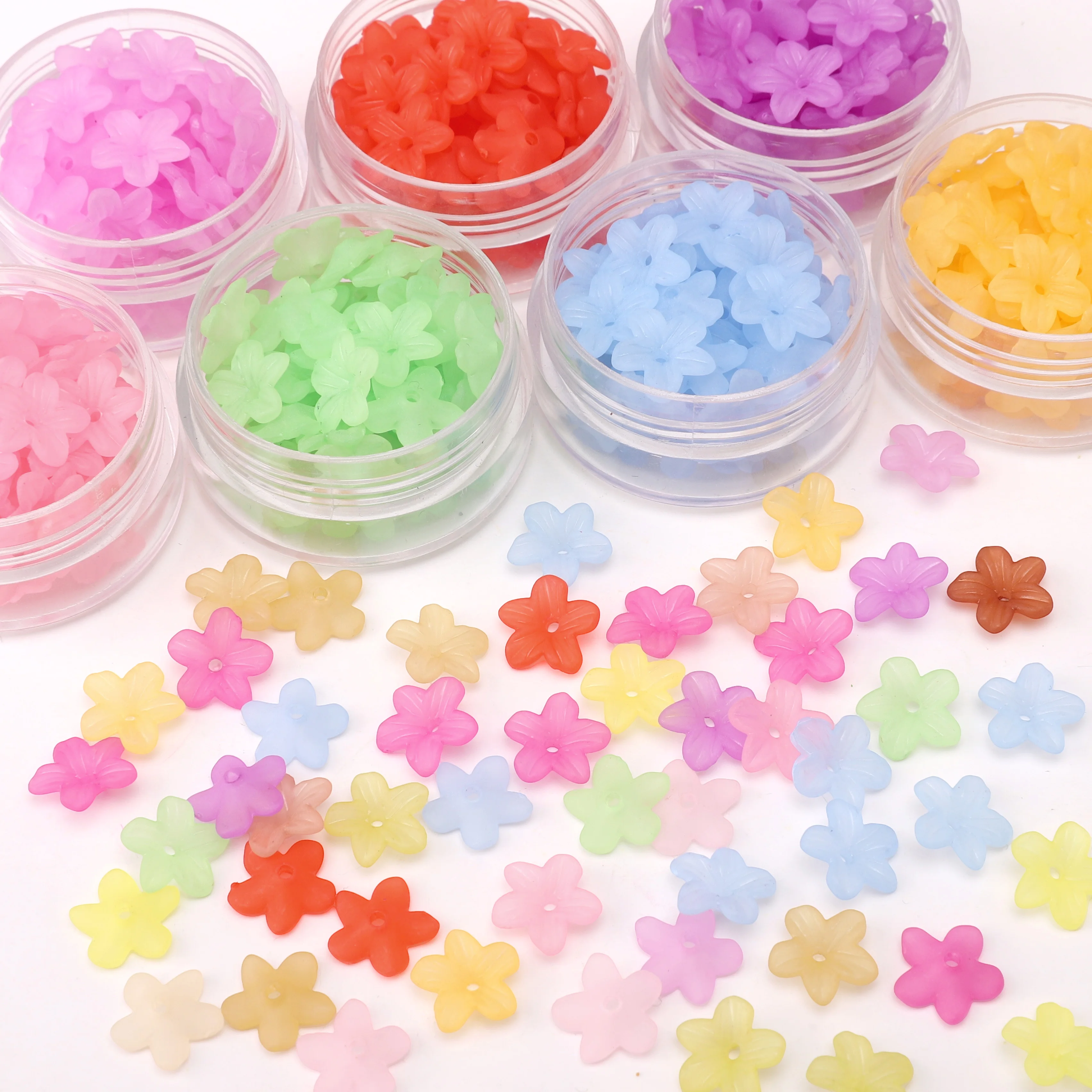 45-90pcs Frosted Matte Colorful Peach Blossom Beads Acrylic Flower Loose Beads For Jewelry Making DIY Bracelet Keychain Supplies
45-90pcs Frosted Matte Colorful Peach Blossom Beads Acrylic Flower Loose Beads For Jewelry Making DIY Bracelet Keychain Supplies