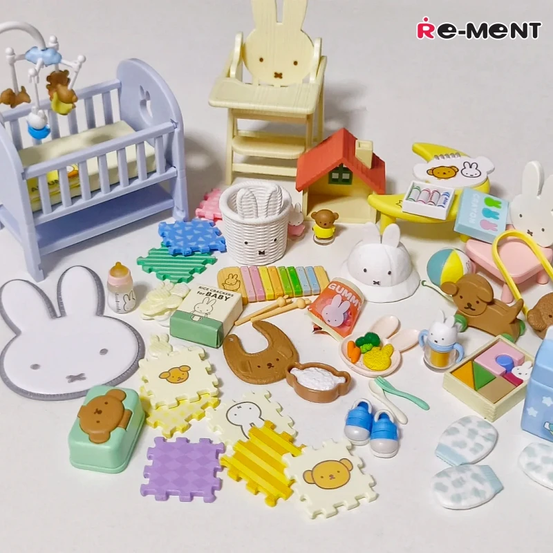 Genuine In Stock Re-Ment Miffy Baby Room Miniature Scene Set Cute Desktop Display Decor Collect Simulation Model Birthday Gift
Genuine In Stock Re-Ment Miffy Baby Room Miniature Scene Set Cute Desktop Display Decor Collect Simulation Model Birthday Gift