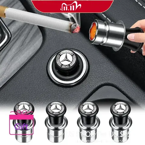12V Portable Car Automatic Cigarette Lighter Ignition for Mercedes Benz Maybach W204 W205 W211 W21 C260 E300 W205 W212 AMG
