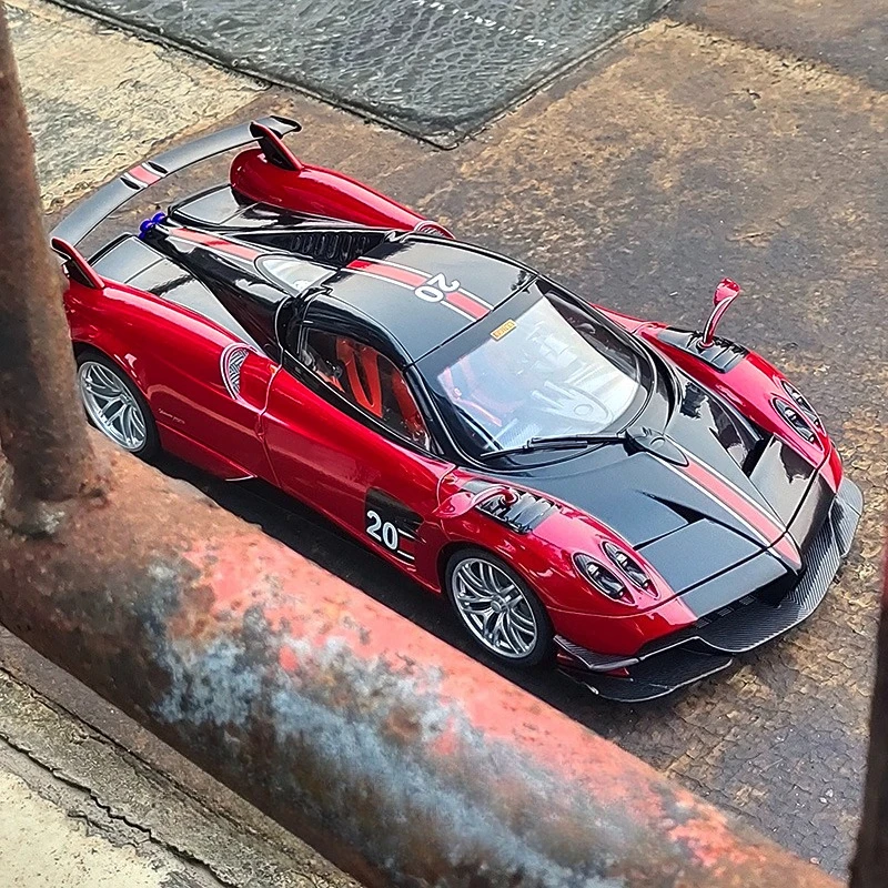 1:18 Huayra BC Supercar Alloy Model Car Diecasts Metal Model Simulation Sound Light Collection Boys Toy Gift
1:18 Huayra BC Supercar Alloy Model Car Diecasts Metal Model Simulation Sound Light Collection Boys Toy Gift