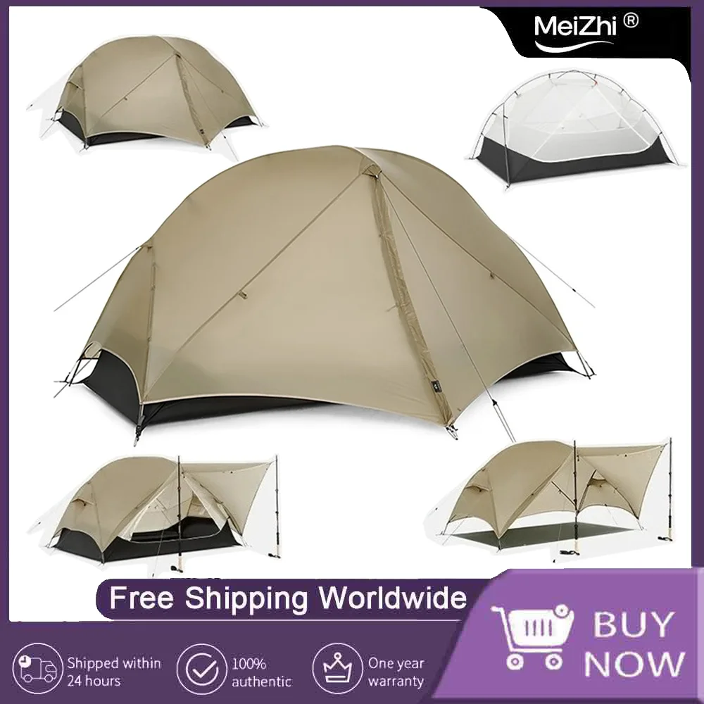 2 - Person Ultralight Backpacking Tent: Mongar UL 2 with 20D Waterproof Fabric,Ideal for Hiking, Survival,and Camping Adventures
2 - Person Ultralight Backpacking Tent: Mongar UL 2 with 20D Waterproof Fabric,Ideal for Hiking, Survival,and Camping Adventures