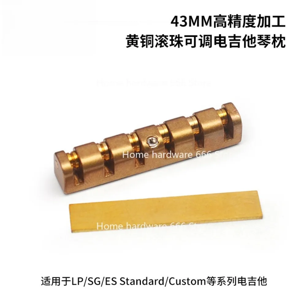 Electric Guitar 43mm Brass Ball Upper Pillow Guitar Brass String Pillow
Electric Guitar 43mm Brass Ball Upper Pillow Guitar Brass String Pillow