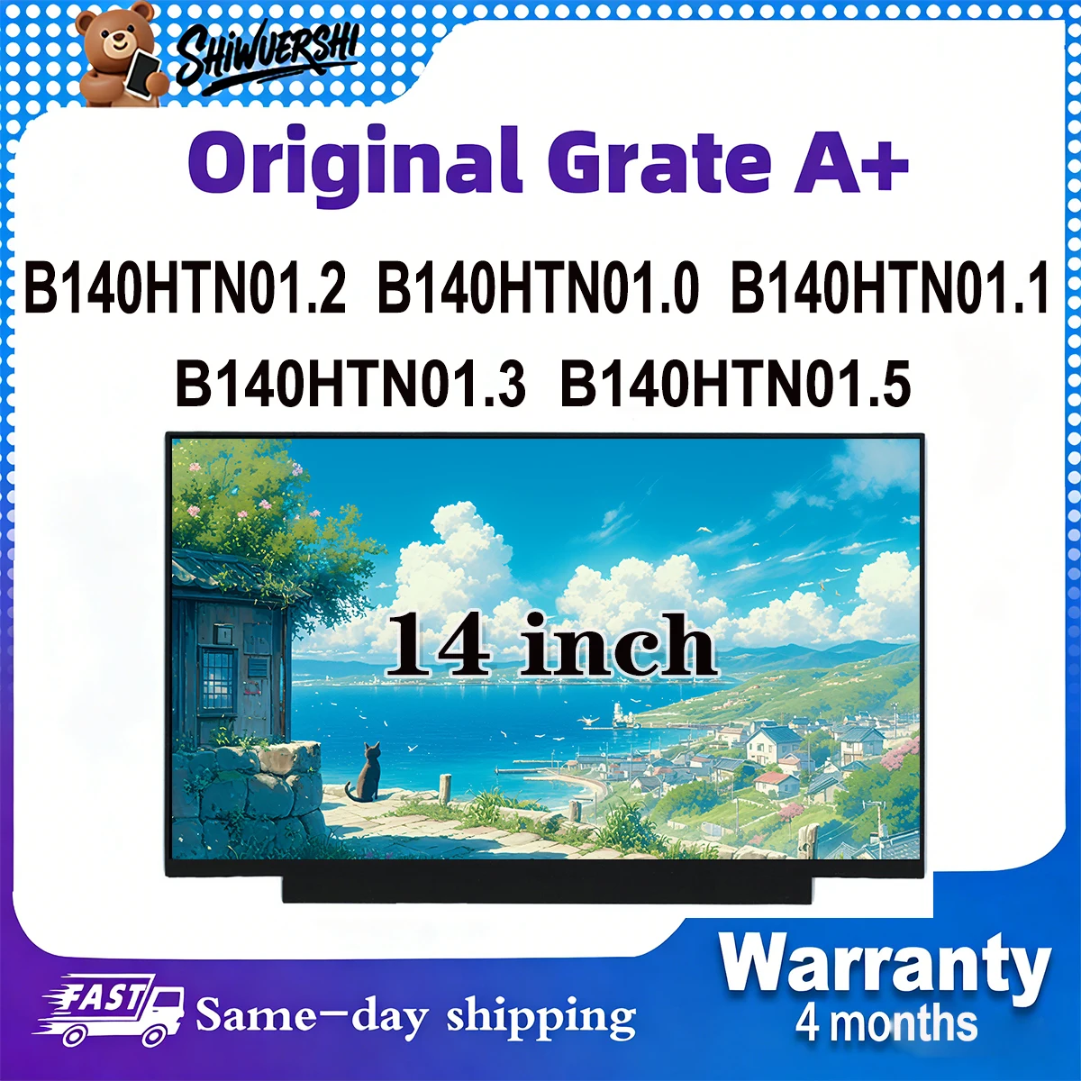 Оригинальный новый A + 14-дюймовый тонкий ЖК-экран для ноутбука B140HTN01.2 B140HTN01.0 B140HTN01.1 B140HTN01.3 B140HTN01.5
Оригинальный новый A + 14-дюймовый тонкий ЖК-экран для ноутбука B140HTN01.2 B140HTN01.0 B140HTN01.1 B140HTN01.3 B140HTN01.5