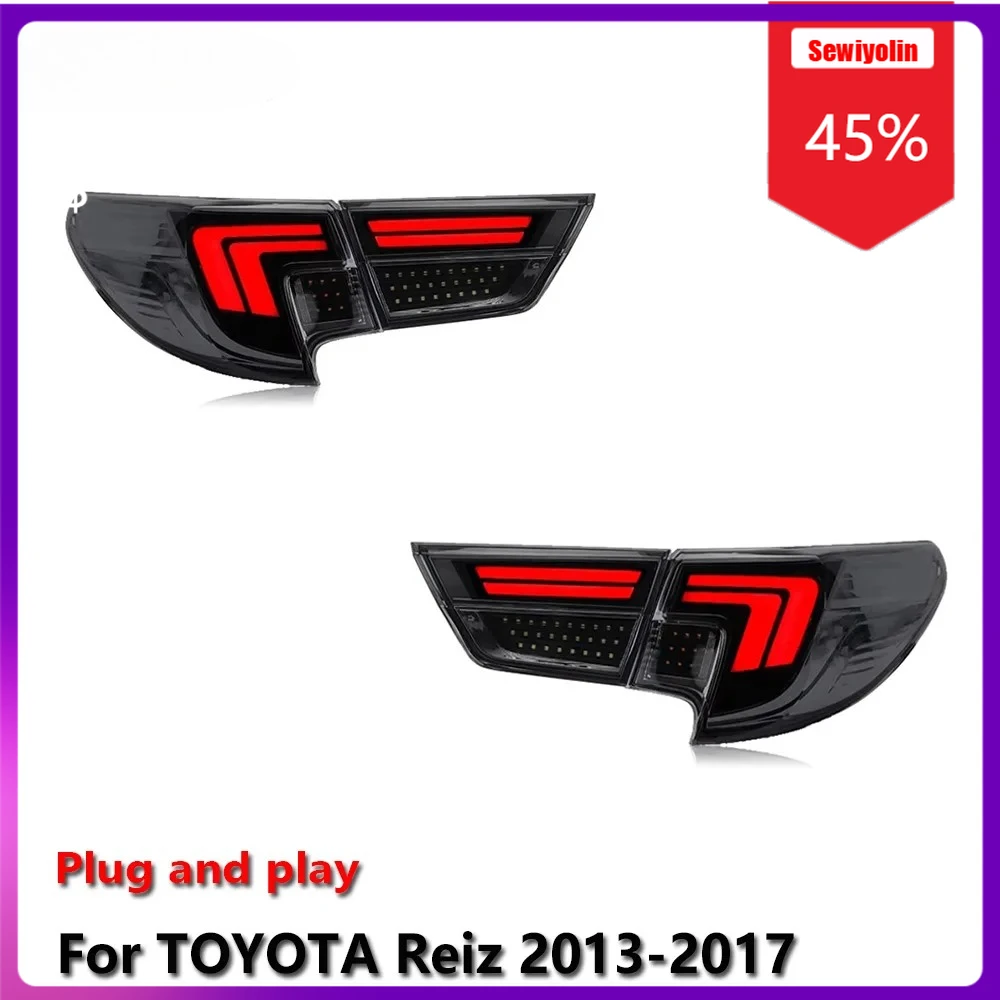 Sewiyolin Car LED Lamp Tail Light Assemblies For Toyota Reiz Mark X 2013-2017 Auto Fog DRL Brake Turn Signal Lamp Plug And Play
Sewiyolin Car LED Lamp Tail Light Assemblies For Toyota Reiz Mark X 2013-2017 Auto Fog DRL Brake Turn Signal Lamp Plug And Play