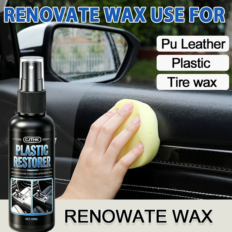 Car Plastic Restorer Back To Black Gloss Plastic Renovator Longlasting Coating Leather Restore Auto Polish Cleaning Products
Car Plastic Restorer Back To Black Gloss Plastic Renovator Longlasting Coating Leather Restore Auto Polish Cleaning Products