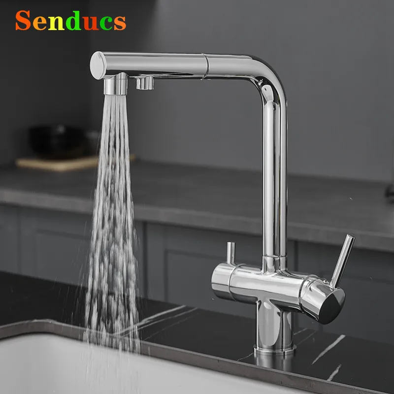 3 Ways Pull Out Filter Kitchen Faucets Quality Brass Hot Cold Kitchen Sink Mixer Tap Chrome Pure Water Pull Down Filter Faucet
3 Ways Pull Out Filter Kitchen Faucets Quality Brass Hot Cold Kitchen Sink Mixer Tap Chrome Pure Water Pull Down Filter Faucet