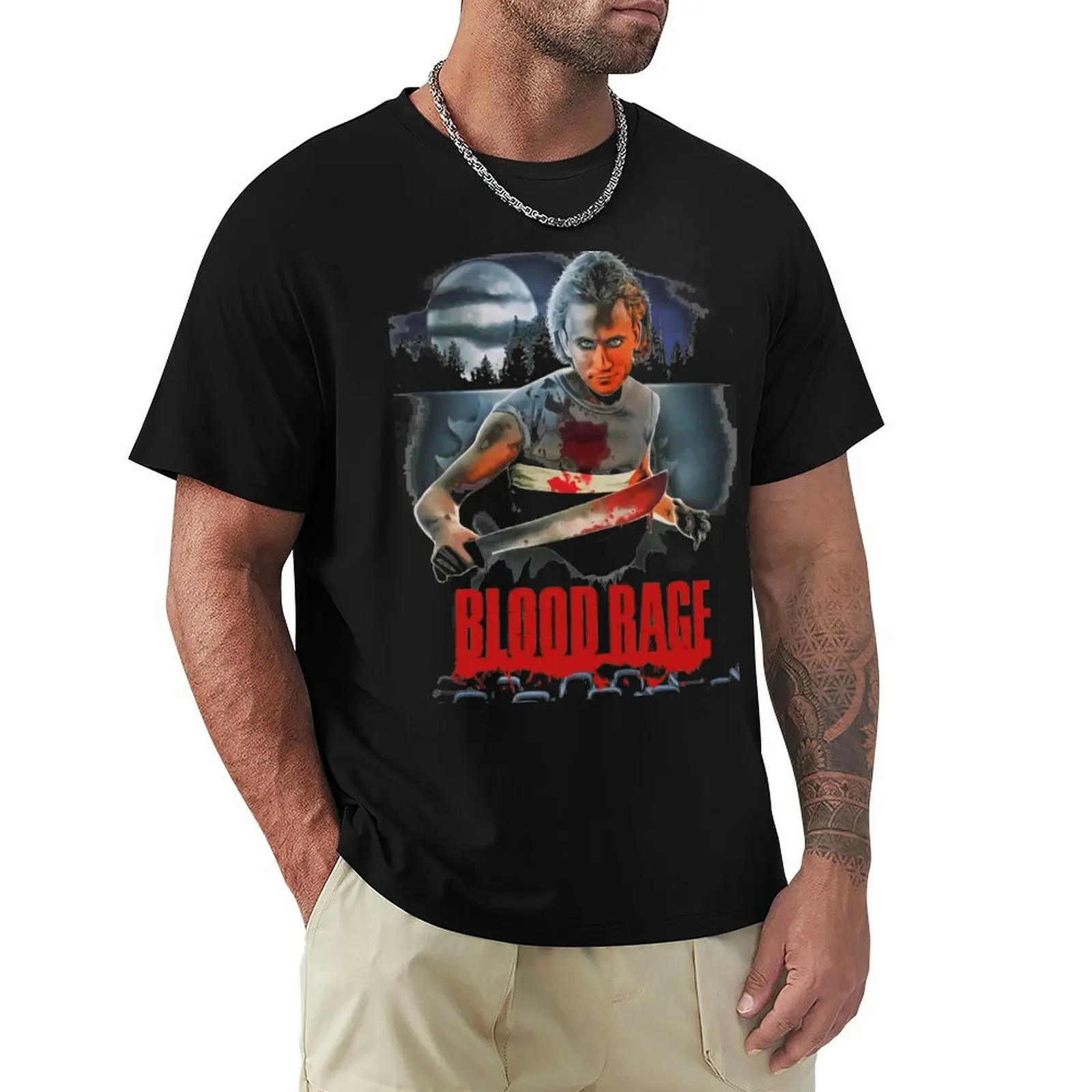 Blood Rage T-Shirt Work Wear Simple Tee Shirt
Blood Rage T-Shirt Work Wear Simple Tee Shirt