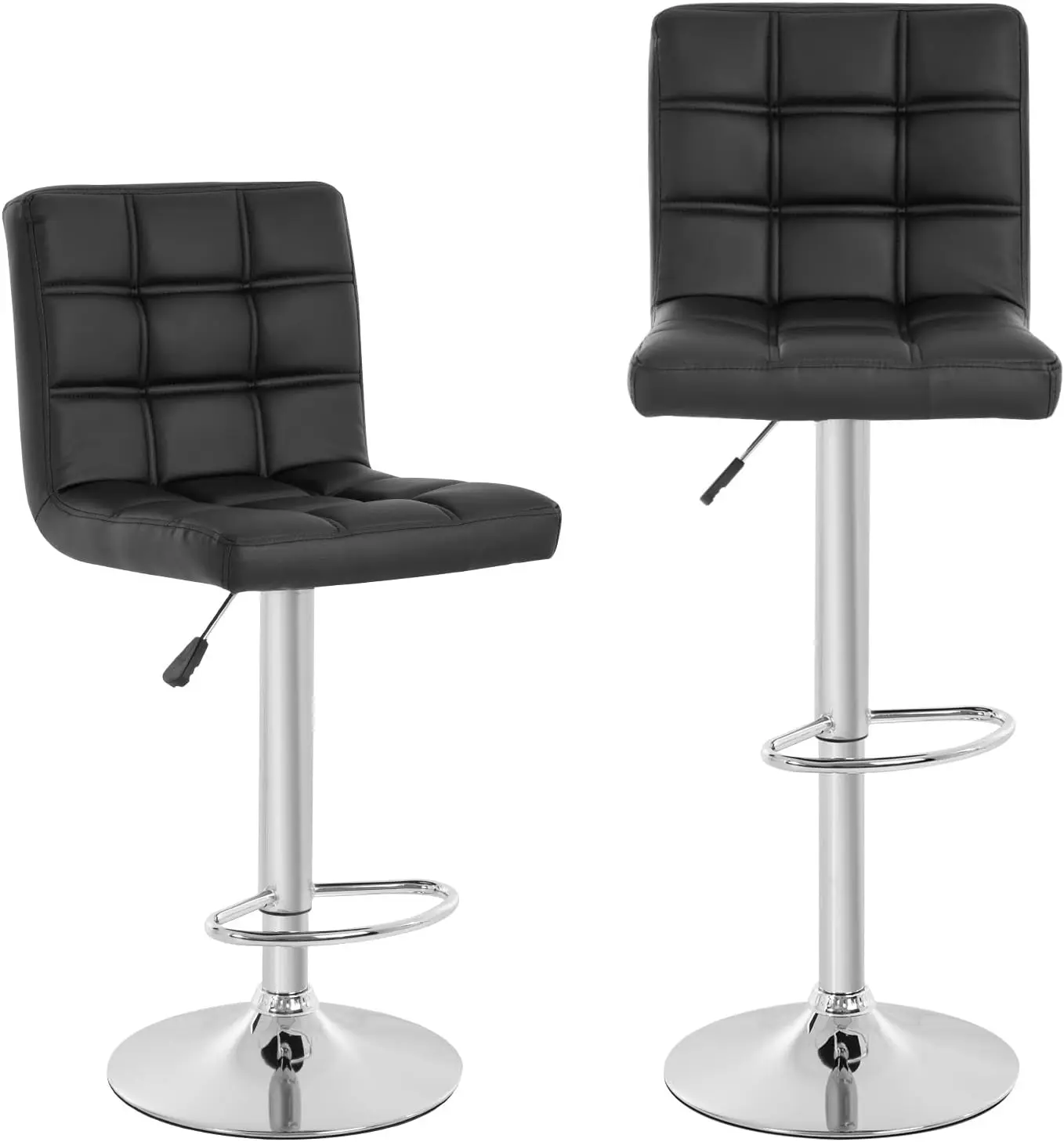BestOffice Modern Bar Stool Set of 2 Barstools Height Adjustable Counter Height Swivel Bar Stool PU Leather Bar Chairs Hydraulic 
BestOffice Modern Bar Stool Set of 2 Barstools Height Adjustable Counter Height Swivel Bar Stool PU Leather Bar Chairs Hydraulic