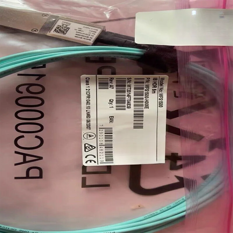 PP+ MFS1S00-H005E For Mellanox IB HDR Optic Network Cable 5m
PP+ MFS1S00-H005E For Mellanox IB HDR Optic Network Cable 5m