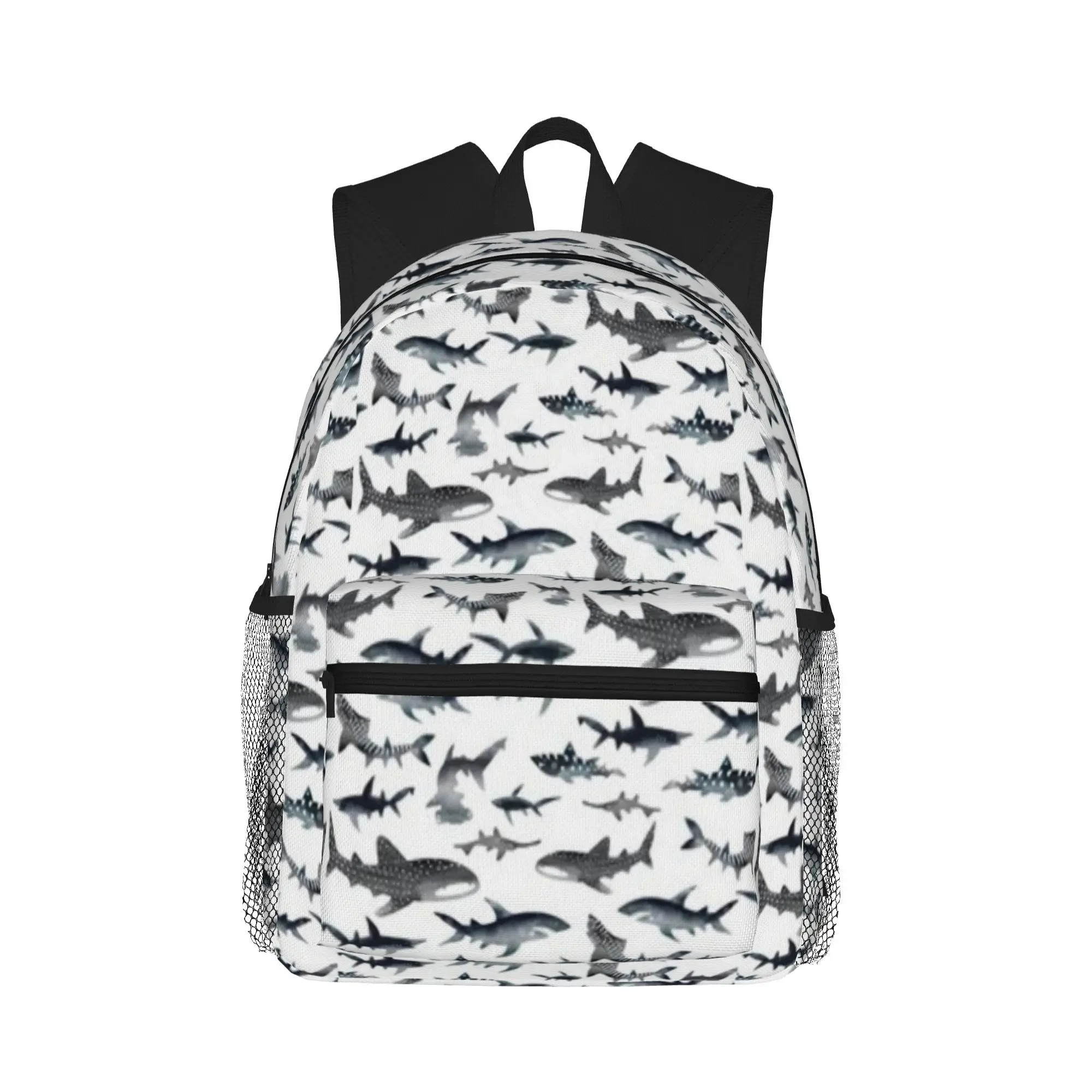 Sharks! Sharks! Sharks! Dark Ocean Watercolour Casual Backpack for Students and Adults Backpacks for women
Sharks! Sharks! Sharks! Dark Ocean Watercolour Casual Backpack for Students and Adults Backpacks for women