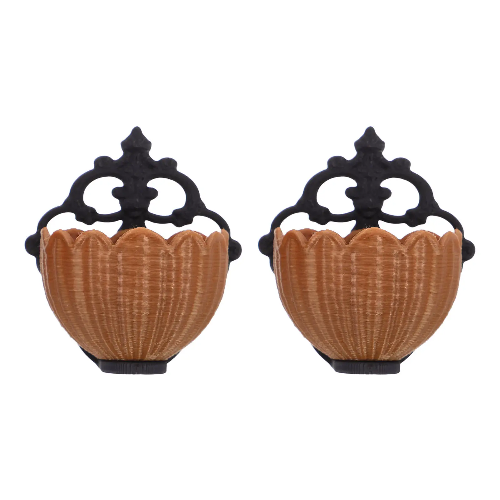 2Pcs Miniature Dollhouse Wall Mount Flower Basket Holder Floating Shelf Vintage Style Micro Display Shelf for Miniature
2Pcs Miniature Dollhouse Wall Mount Flower Basket Holder Floating Shelf Vintage Style Micro Display Shelf for Miniature