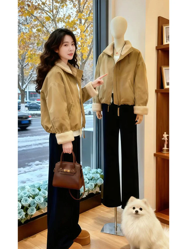 Mens Vintage Loose Fit Stand Collar Cotton Jacket Warm Commuter Outerwear Winter Thickened Korean Style Short Zipper Coat
Mens Vintage Loose Fit Stand Collar Cotton Jacket Warm Commuter Outerwear Winter Thickened Korean Style Short Zipper Coat