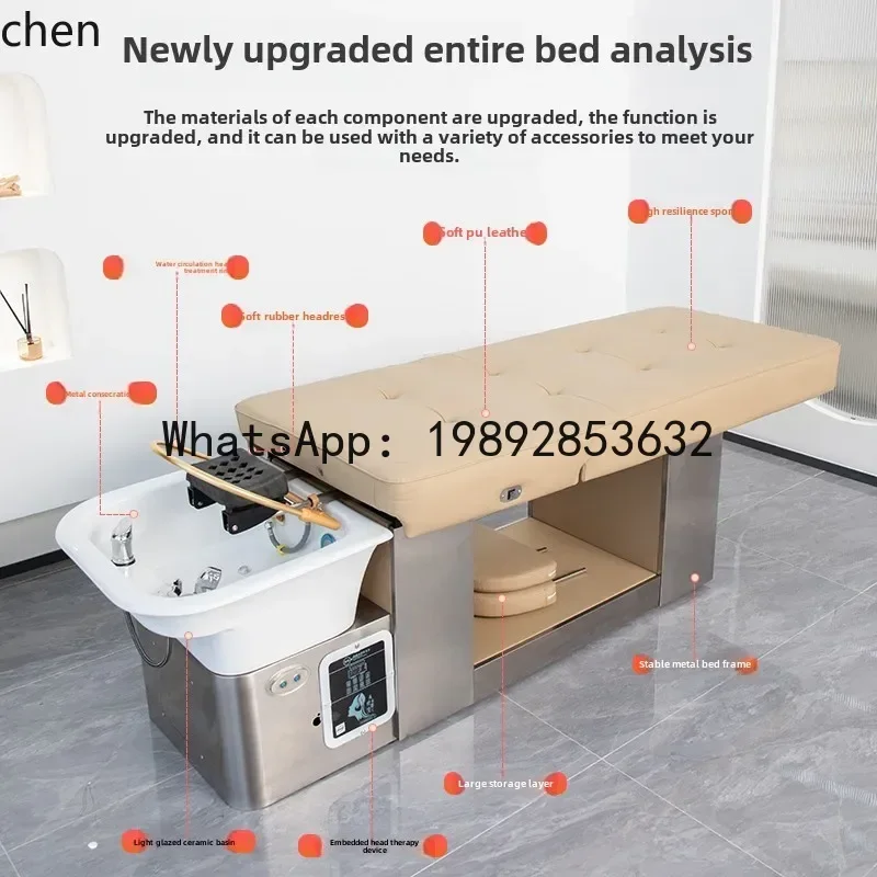 B1 ceramic basin Thai shampoo bed special beauty bed hairdresser barber shop
B1 ceramic basin Thai shampoo bed special beauty bed hairdresser barber shop