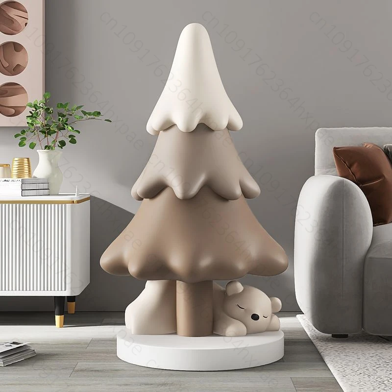Large Holiday Decoration Christmas Tree Statue Home Decor for Living Room Floor Figurine Festive Sculpture Standing Ornaments
Large Holiday Decoration Christmas Tree Statue Home Decor for Living Room Floor Figurine Festive Sculpture Standing Ornaments