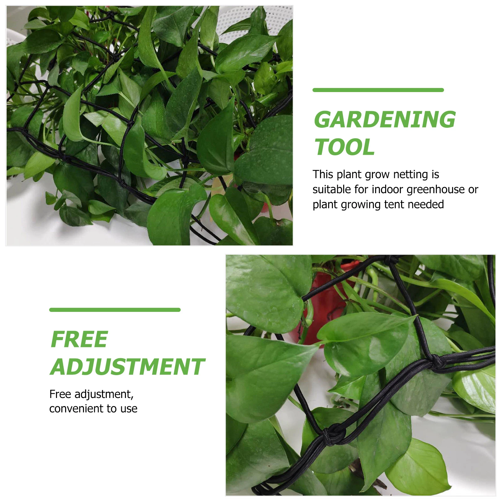 2pcs Pressing Net Heavy Duty Garden Mesh Elastic Trellis for Outdoor Indoor Plant Growing Tent Durable Polyester Rubber
2pcs Pressing Net Heavy Duty Garden Mesh Elastic Trellis for Outdoor Indoor Plant Growing Tent Durable Polyester Rubber