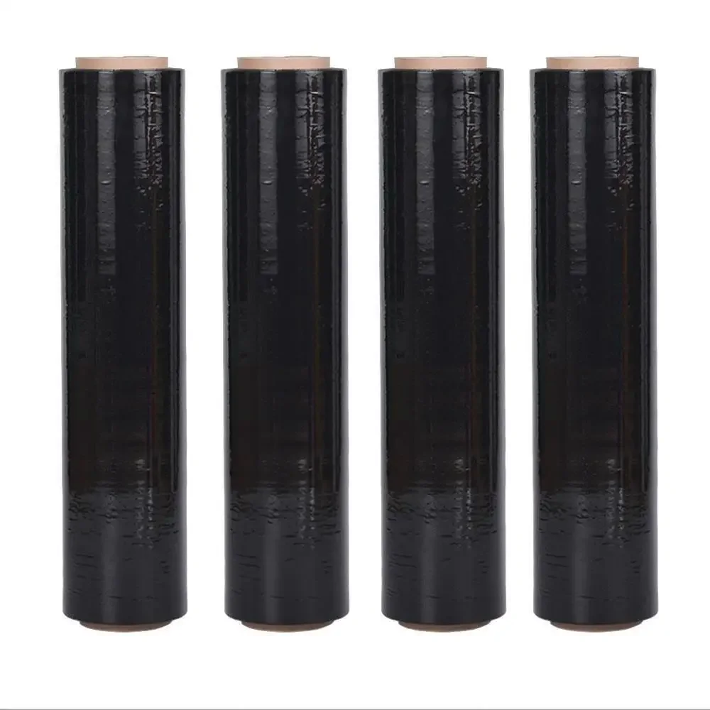 4 Rolls Black 18" x 1500FT Pallet Wrap Stretch Film Hand Shrink Wrap Heavy Duty
4 Rolls Black 18" x 1500FT Pallet Wrap Stretch Film Hand Shrink Wrap Heavy Duty