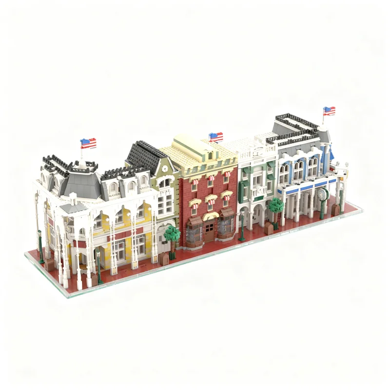 NEW 9835PCS MOC Street View Block One Main Usa Model Custom Building Blocks Architecture DIY Assembly Display Gift Building Set
NEW 9835PCS MOC Street View Block One Main Usa Model Custom Building Blocks Architecture DIY Assembly Display Gift Building Set