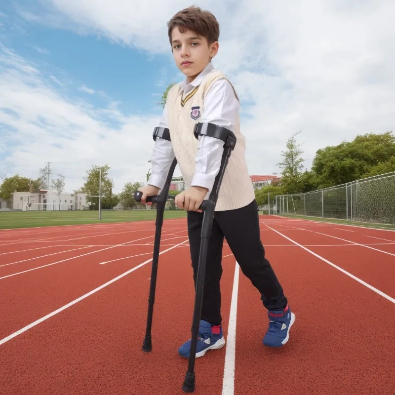 Forearm Medical Crutches for Kids,13 Level Height Adjustable Walking Crutches, Lightweight Aluminum Underarm Cane Walking Stick
Forearm Medical Crutches for Kids,13 Level Height Adjustable Walking Crutches, Lightweight Aluminum Underarm Cane Walking Stick