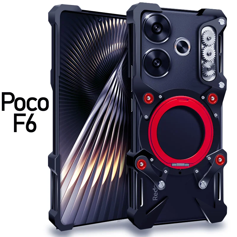 Luxury Metal New Thor Heavy Duty Armor Metal Aluminum Phone Case For Poco F7 F6 F5 M6 X7 X6 X5 Pro Cover Fundas Coques Bumper
Luxury Metal New Thor Heavy Duty Armor Metal Aluminum Phone Case For Poco F7 F6 F5 M6 X7 X6 X5 Pro Cover Fundas Coques Bumper