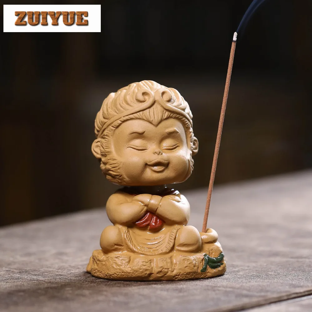 Yixing Zisha King Sun Wukong Обезьяна Держатель для благовоний Чайный питомец Чайная скульптура ручной работы Чайная фигурка Игровые игрушки Чайная статуя Украшения
Yixing Zisha King Sun Wukong Обезьяна Держатель для благовоний Чайный питомец Чайная скульптура ручной работы Чайная фигурка Игровые игрушки Чайная статуя Украшения