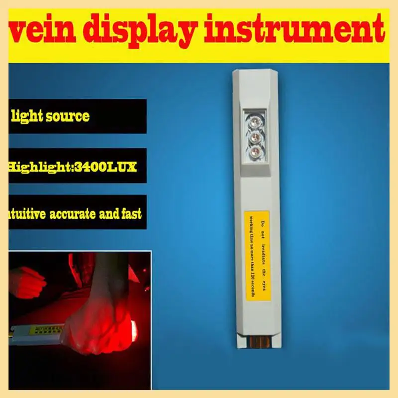 Infrared Vascular IV Vein Detector Handheld Angiography Instrument Vein Finder EU Plug
Infrared Vascular IV Vein Detector Handheld Angiography Instrument Vein Finder EU Plug