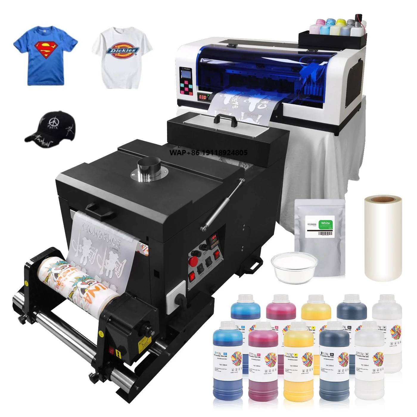 New A3+ DTF Inkjet Printer XP600 with Powder Shaking Machine and Dryer 1200x1200dpi 13m/h Speed
New A3+ DTF Inkjet Printer XP600 with Powder Shaking Machine and Dryer 1200x1200dpi 13m/h Speed