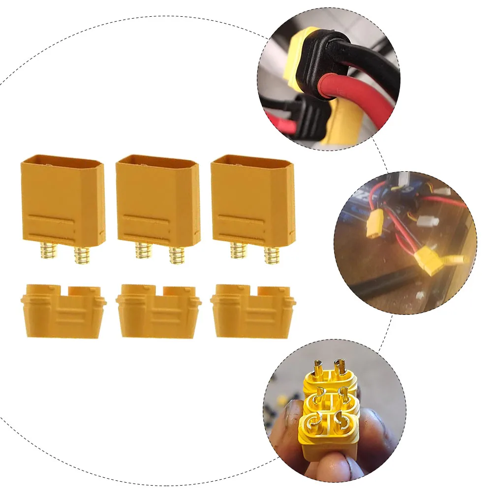 5 Sets XT90H Connectors Plug Male Female Fast Charging Car Boat RC Airplane High Current Flame Retardant for Quadcopters
5 Sets XT90H Connectors Plug Male Female Fast Charging Car Boat RC Airplane High Current Flame Retardant for Quadcopters