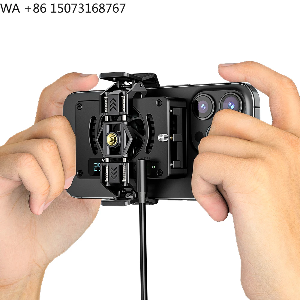 Кулер для сотового телефона, полупроводниковый радиатор для мобильного телефона, портативный охлаждающий вентилятор для смартфона, игровая потоковая передача видео, вождение
Кулер для сотового телефона, полупроводниковый радиатор для мобильного телефона, портативный охлаждающий вентилятор для смартфона, игровая потоковая передача видео, вождение