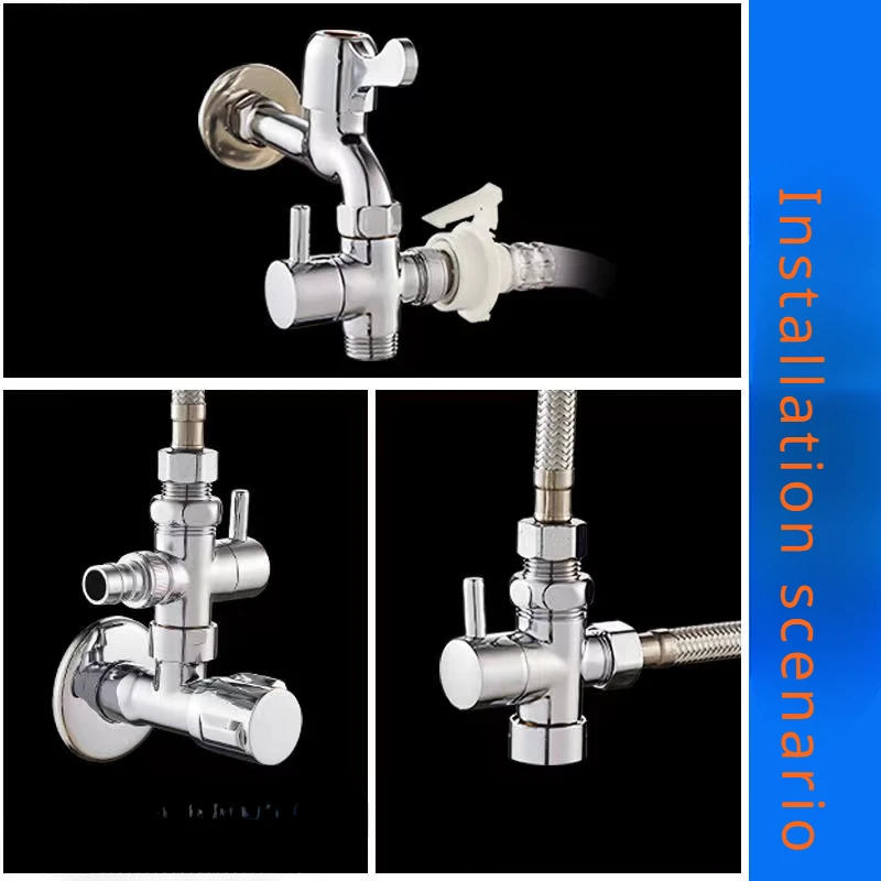 Diverter 3-Way T-Adapter Diverter Valve Polished Chrome Faucet Shower Head Arm Switch Adapter Replacement Bathroom Accessories
Diverter 3-Way T-Adapter Diverter Valve Polished Chrome Faucet Shower Head Arm Switch Adapter Replacement Bathroom Accessories