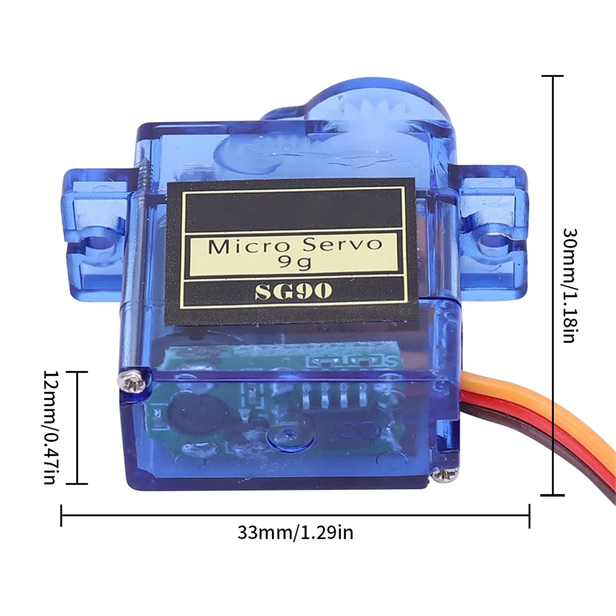 A15M 10PCS SG90 9G Mini Servo Servo Motor for RC Planes Robot Arm Fixed-Wing Servo Motor Control for Airplane 360°
A15M 10PCS SG90 9G Mini Servo Servo Motor for RC Planes Robot Arm Fixed-Wing Servo Motor Control for Airplane 360°