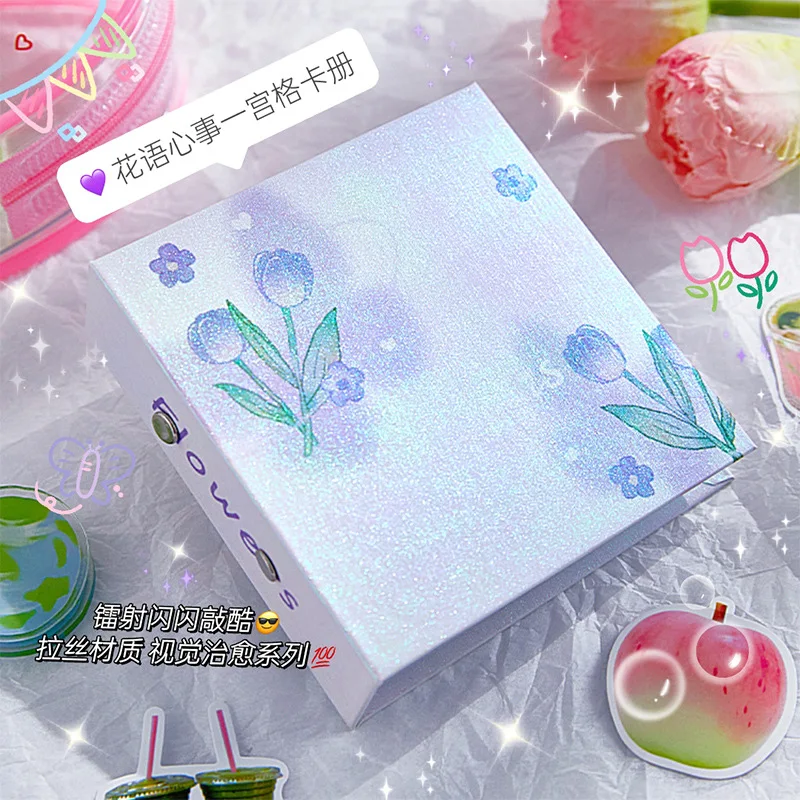 Photocard holder 3inch square card book star chasing small card book storage loose-leaf inner page healing 20pages photo album
Photocard holder 3inch square card book star chasing small card book storage loose-leaf inner page healing 20pages photo album