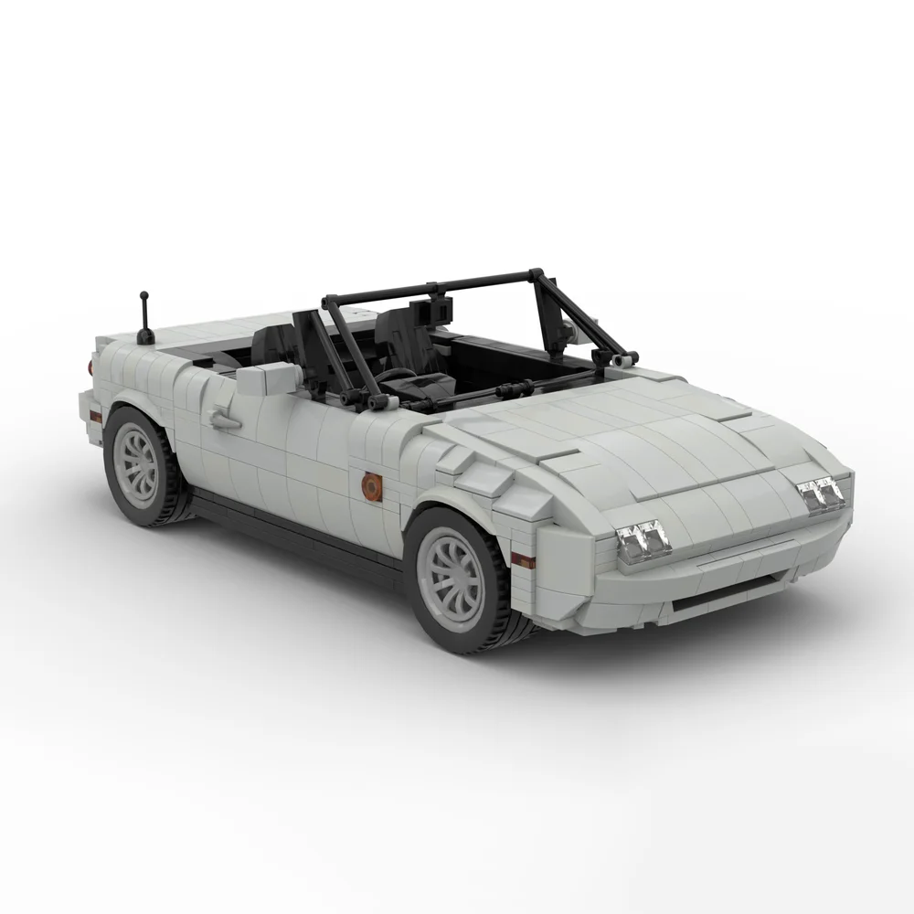 MOC MX-5 1989 Eunos Roadster Classic Car Model Speed Champion City Racing Children's Toy Christmas Technology Building Blocks
MOC MX-5 1989 Eunos Roadster Classic Car Model Speed Champion City Racing Children's Toy Christmas Technology Building Blocks