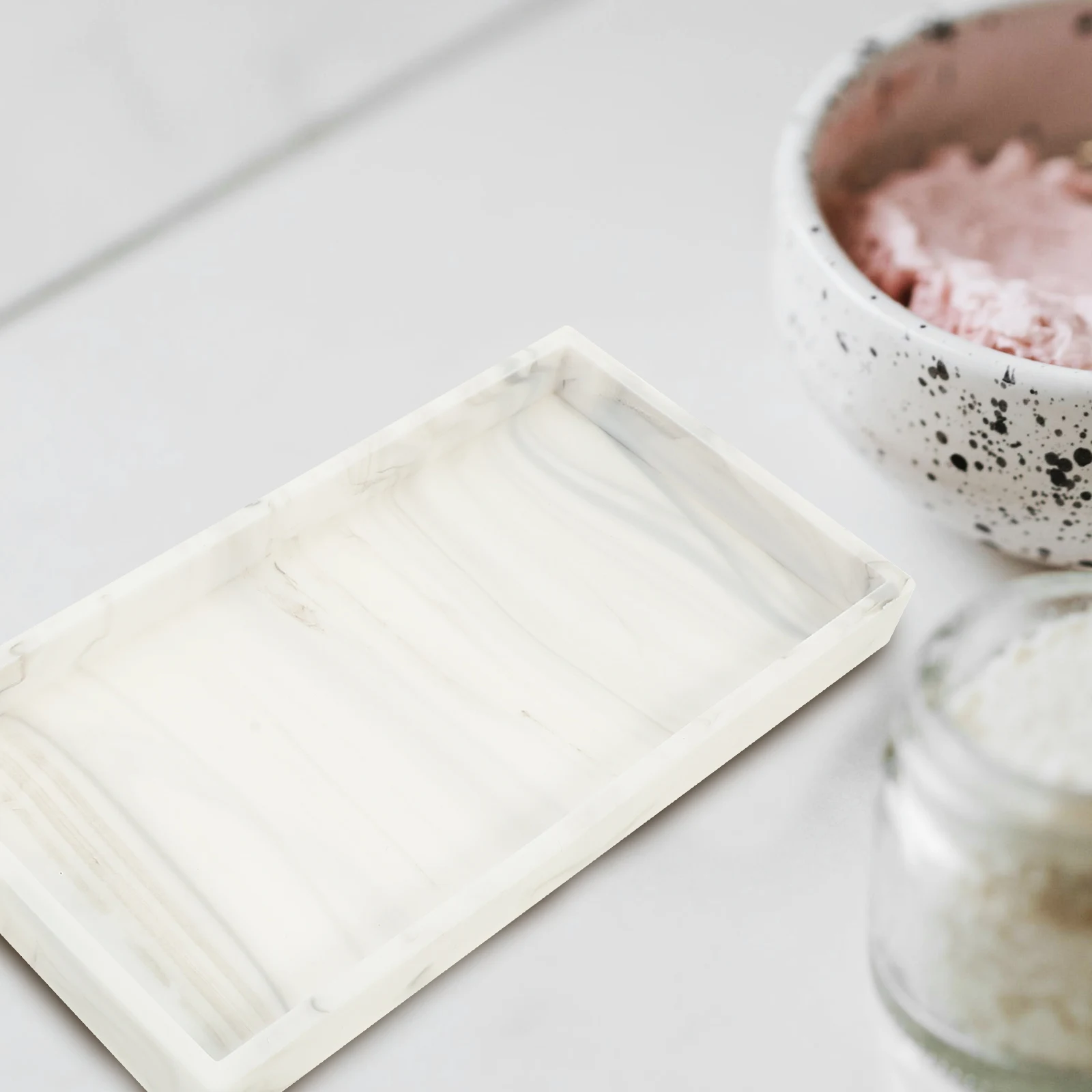 2pcs Storage Tray Silicone Bathroom Vanity Trays Decorative Jewelry Holder for Countertop Toiletries ganizer Easy Clean
2pcs Storage Tray Silicone Bathroom Vanity Trays Decorative Jewelry Holder for Countertop Toiletries ganizer Easy Clean