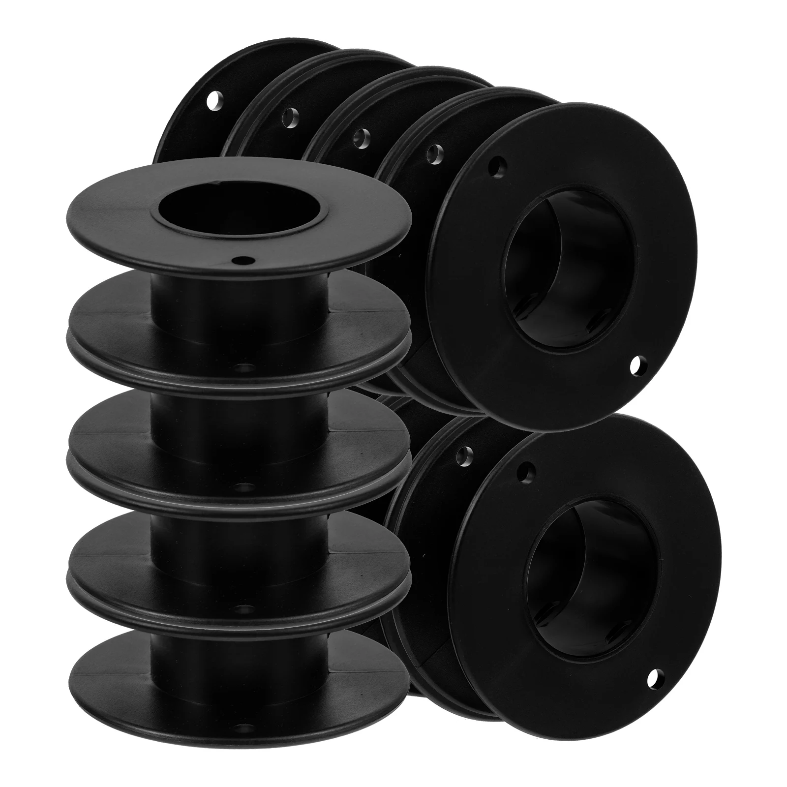 12 Pcs Black Bobbins Thread Spool Reel Sewing Machine Accessories Wear Resistant Clear Empty Spools Plastic Mini Bobbins
12 Pcs Black Bobbins Thread Spool Reel Sewing Machine Accessories Wear Resistant Clear Empty Spools Plastic Mini Bobbins