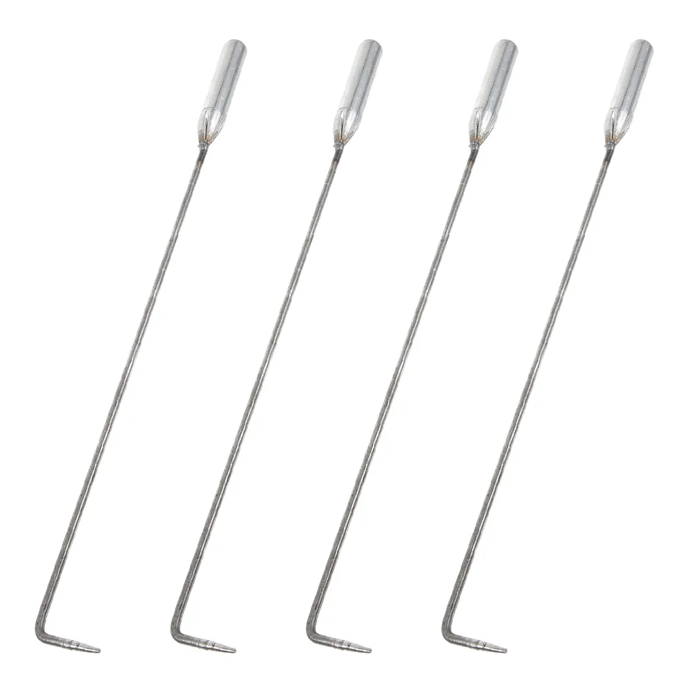 4Pcs Long Coal Hook for Fire Pit Heavy Duty Fireplace Poker Stick Efficient Fire Management Tool for Indoor Outdoor Use
4Pcs Long Coal Hook for Fire Pit Heavy Duty Fireplace Poker Stick Efficient Fire Management Tool for Indoor Outdoor Use