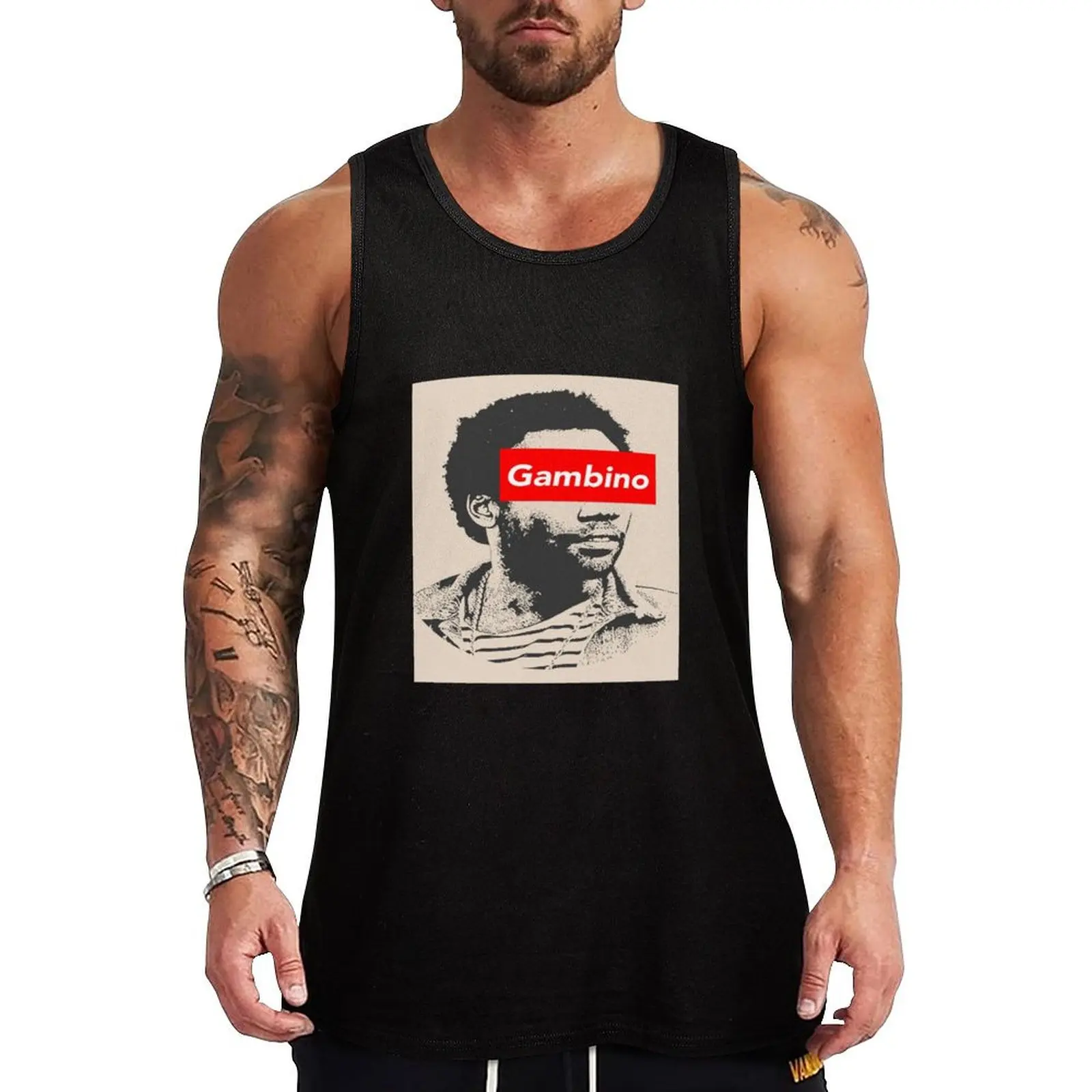 Childish Gambino art Tank Top gym clothes man fitness sports suits Working vest gym shirt man
Childish Gambino art Tank Top gym clothes man fitness sports suits Working vest gym shirt man