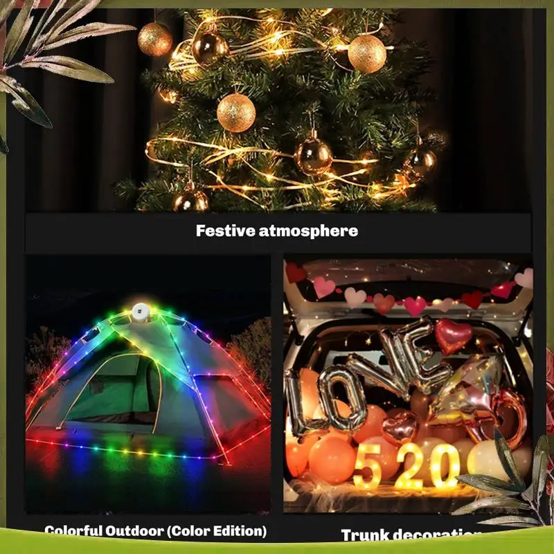 Reliable-Camping String Light & Lamp 32.8FT USB Rechargeable Waterproof LED For Outdoor Decor And Home
Reliable-Camping String Light & Lamp 32.8FT USB Rechargeable Waterproof LED For Outdoor Decor And Home