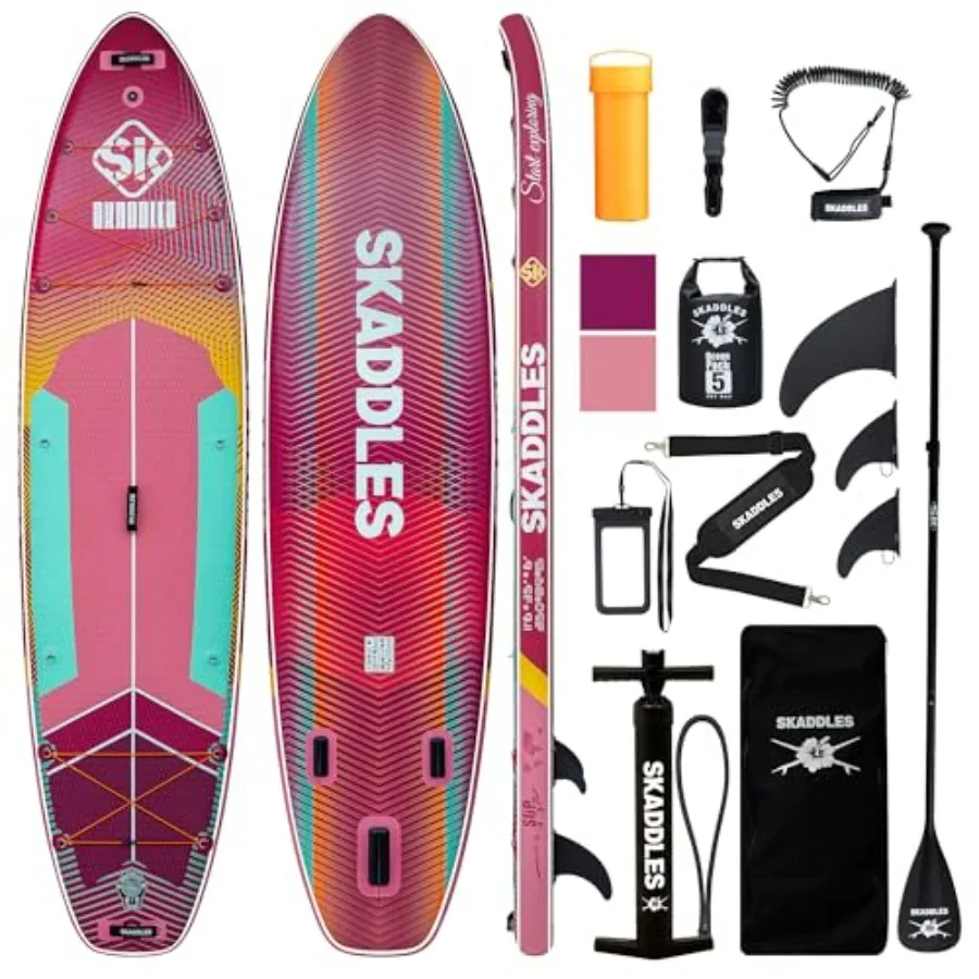 Inflatable SUP for family use, PVC material, blue, super wide 35 deck with high weight capacity and non-slip EVA surface
Inflatable SUP for family use, PVC material, blue, super wide 35 deck with high weight capacity and non-slip EVA surface