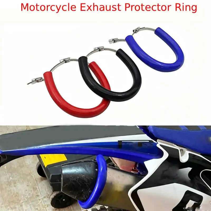 Universal Motorcycle Exhaust Protector Ring Silicone Anti-scald Anti-fall Guard 250 350 450 500 CC For Dirt Bike Scooter ATV
Universal Motorcycle Exhaust Protector Ring Silicone Anti-scald Anti-fall Guard 250 350 450 500 CC For Dirt Bike Scooter ATV