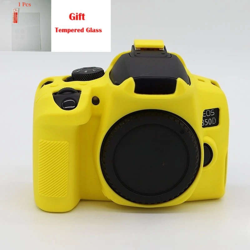 Camera Silicone Case Protective Cover Bag For Canon SLR EOS 850D Camera Bag Waterproof Camera sleeve Case + free tempered film
Camera Silicone Case Protective Cover Bag For Canon SLR EOS 850D Camera Bag Waterproof Camera sleeve Case + free tempered film