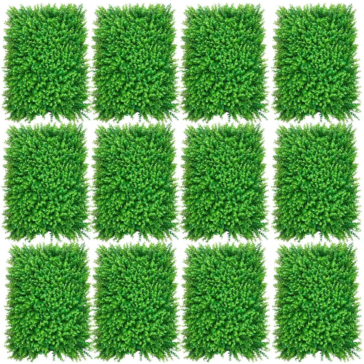 12PCS Lifelike Leaves Fake Fence, Artificial Mat Plant Panel Wall Hedge Decor Mat for Outdoor Grass Fence
12PCS Lifelike Leaves Fake Fence, Artificial Mat Plant Panel Wall Hedge Decor Mat for Outdoor Grass Fence