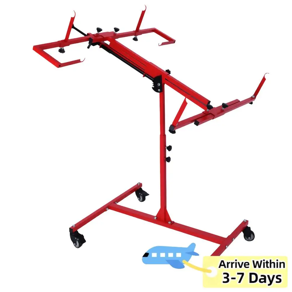Multifunction Auto Body Stand Adjustable 90 Degree Rotating with 4 Wheels Hang Automotive Panels Fenders Bumpers Car Parts
Multifunction Auto Body Stand Adjustable 90 Degree Rotating with 4 Wheels Hang Automotive Panels Fenders Bumpers Car Parts