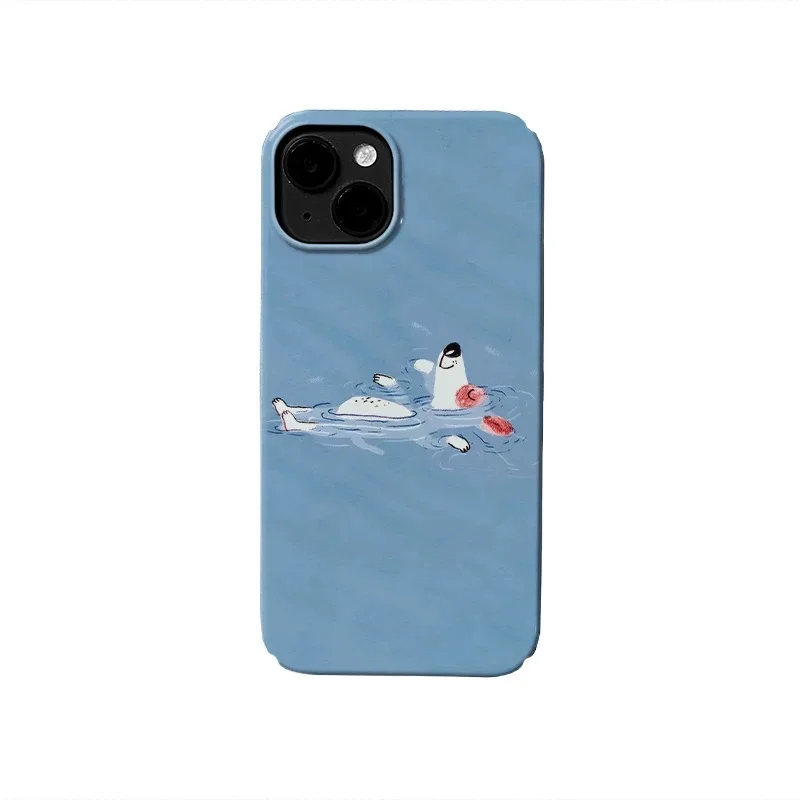 Lying Flat in Blue Water Little Dog Phone Case for IPhone 16 15 14 13 12 11 Pro Max XR XSMax 7 8 Plus Glossy Film Hard PC Cover
Lying Flat in Blue Water Little Dog Phone Case for IPhone 16 15 14 13 12 11 Pro Max XR XSMax 7 8 Plus Glossy Film Hard PC Cover